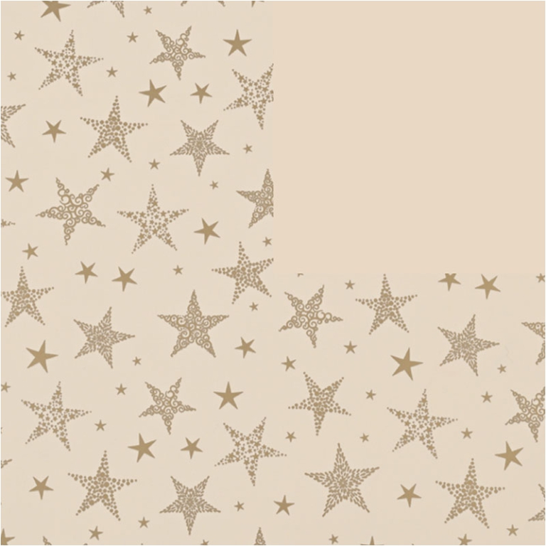 ROTOLO CARTA REGALO 100CMX25M STAR DECO 2LATI