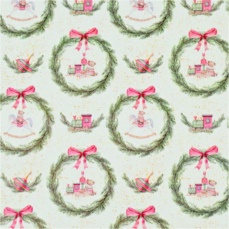 CARTA REGALO 70X100CM    10 FOGLI NATALE