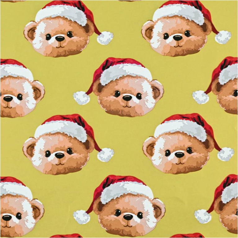 CARTA REGALO 70X100CM    10 FOGLI NATALE
