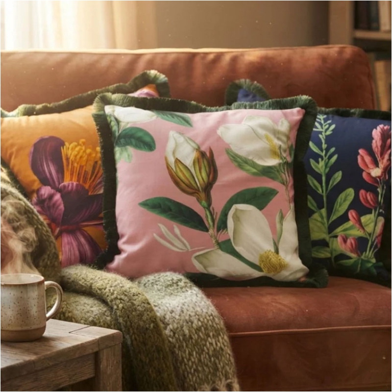 CUSCINO 45X45CM DECORO AUTUNNALE ASSORTITO 2