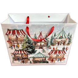 SHOPPER 26X33CM DECORO   NATALIZIO