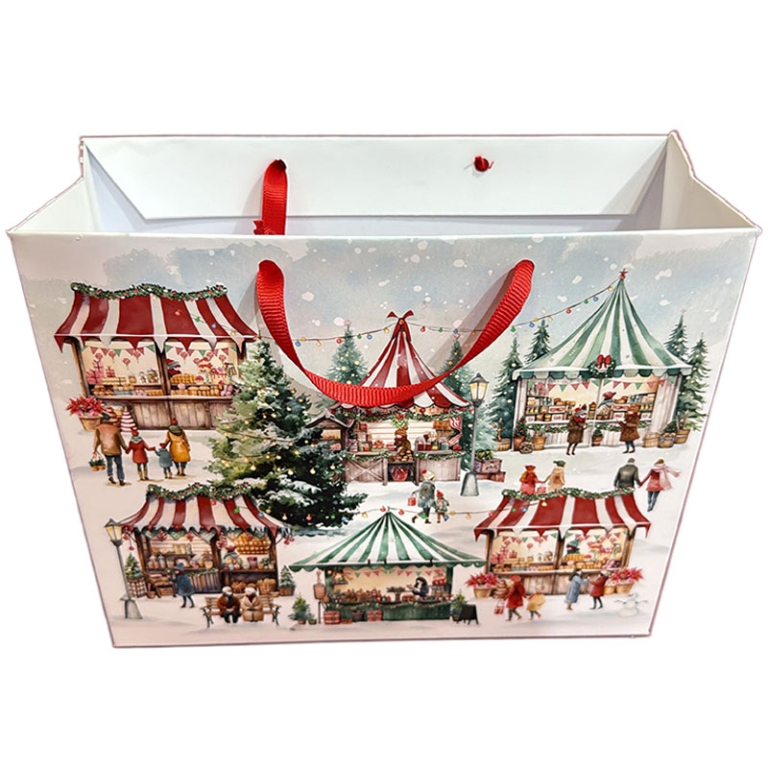 SHOPPER 26X33CM DECORO   NATALIZIO