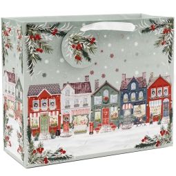 SHOPPER 19X23CM DECORO   NATALIZIO