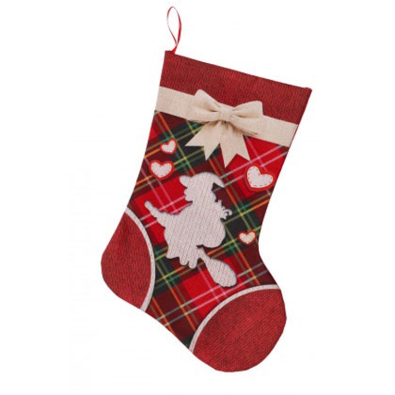 CALZA DELLA BEFANA 29X45CM DECORI ASSORTITI 5