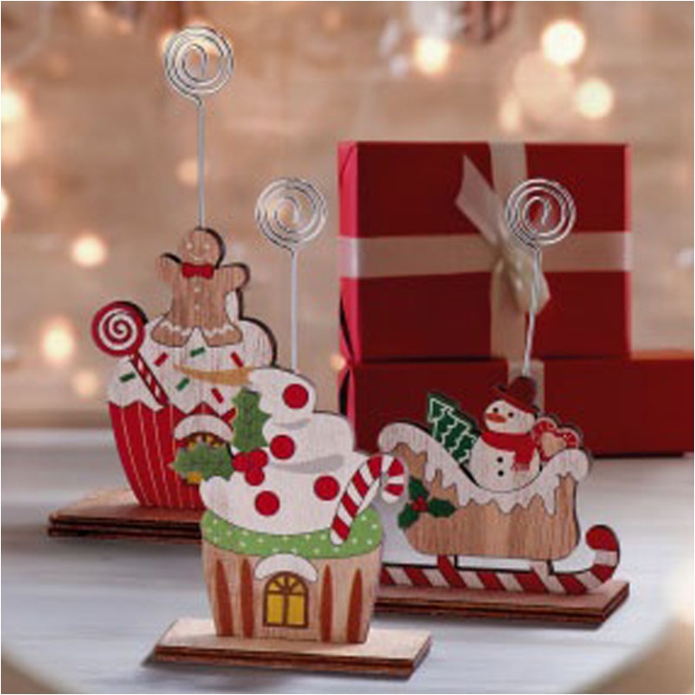 SEGNAPOSTO PERSONAGGI    NATALE 7X3H14CM ASSORTITI 2