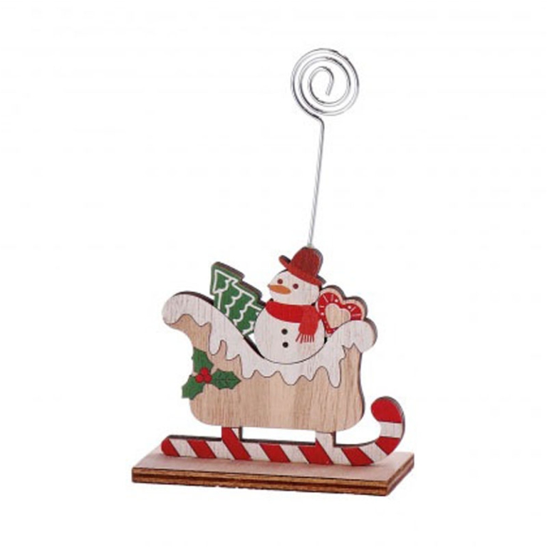 SEGNAPOSTO PERSONAGGI    NATALE 7X3H14CM ASSORTITI 5