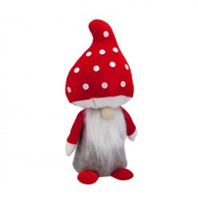 DECORO GNOMO FUNGO H37CM SOGGETTI ASSORTITI 2
