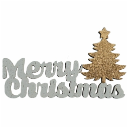 SCRITTA MERRY XMAS 10PZ  ABETE