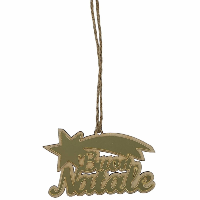 SCRITTA BUON NATALE 10PZ