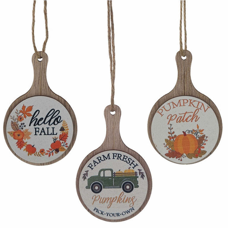 DECORO SCRITTE AUTUNNO   10PZ