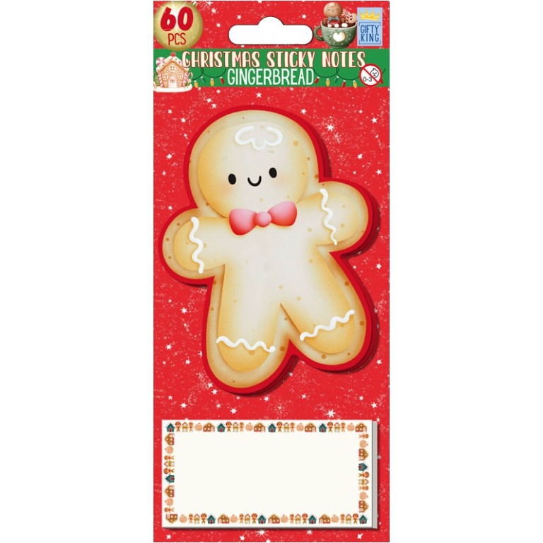 STICKY NOTES 60FG 8X19,5CM SOGGETTI NATALIZI 2