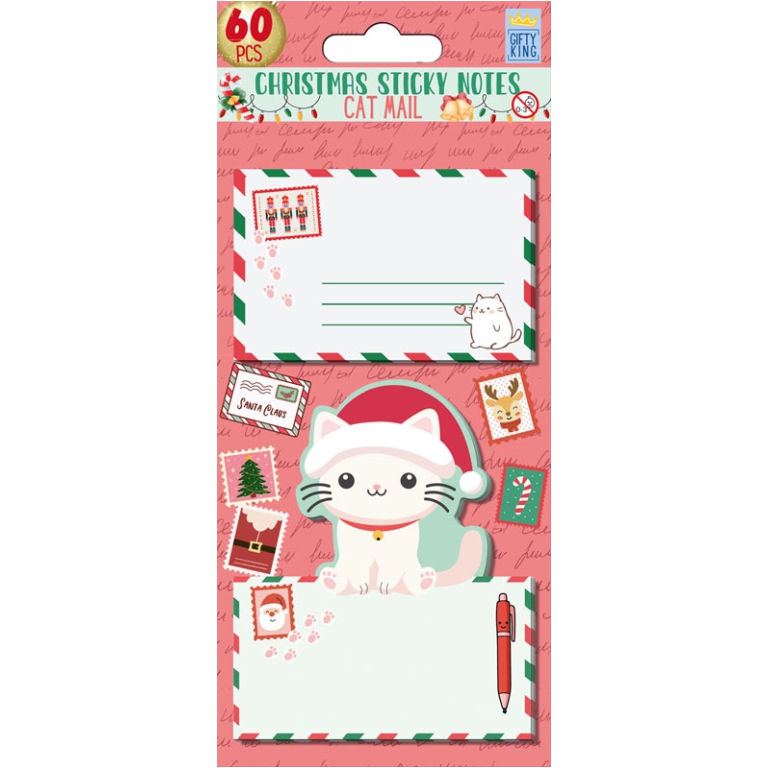 STICKY NOTES 60FG 8X19,5CM SOGGETTI NATALIZI 3