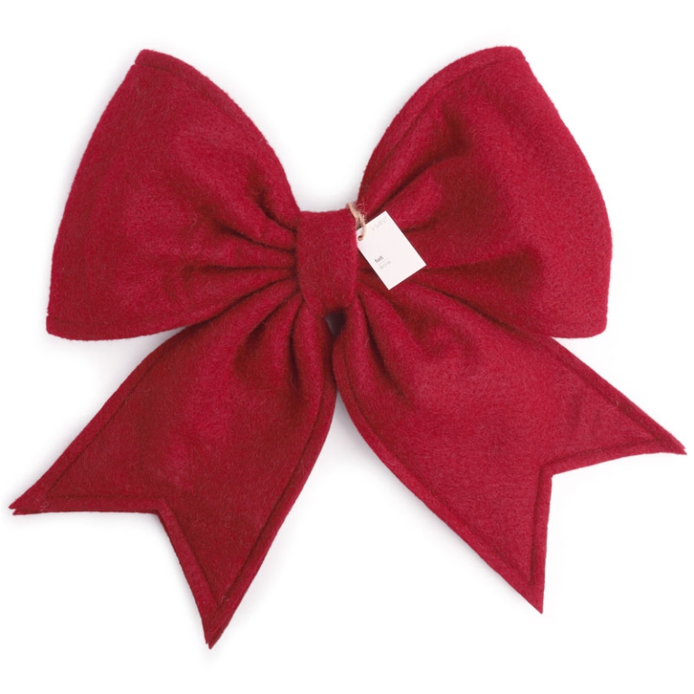 FIOCCO FELTRO 36CM ROSSO