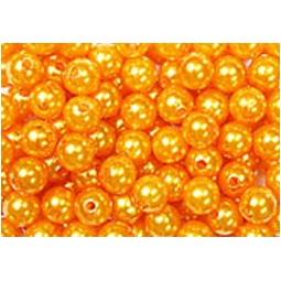 PERLA D14MM 35PZ ARANCIO SCATOLA TRASPARENTE
