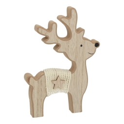 RENNA LEGNO H18CM