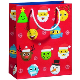 SHOPPER 17X9,2H22,5CM FUNNY NATALE ICON