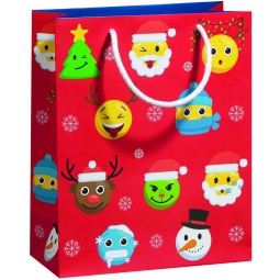 SHOPPER 26X13,5H33,5CM FUNNY NATALE ICON