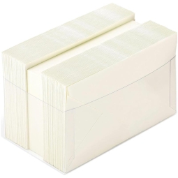 ISCHIA CARTONCINO CON BUSTA 9X14CM 100/100 AVORIO
