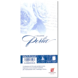 BUSTE 11X22 AVORIO PERLA 120GR 25PZ