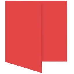 CARTONCINI 16,5X16,5 LIBRO ROSSO 200GR 10PZ