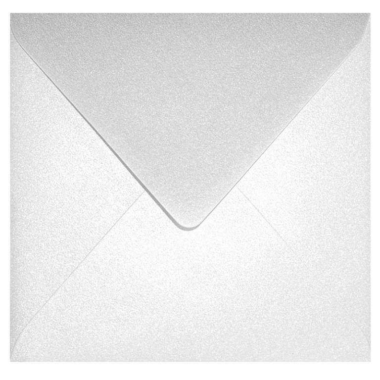 BUSTE 17X17 BIANCO PERLA 120GR 25PZ