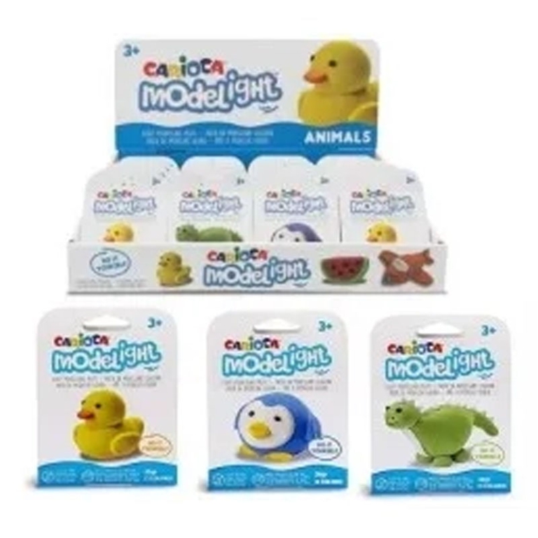 PASTA DA MODELLARE ANIMALI CARIOCA 16PZ IN EXPO