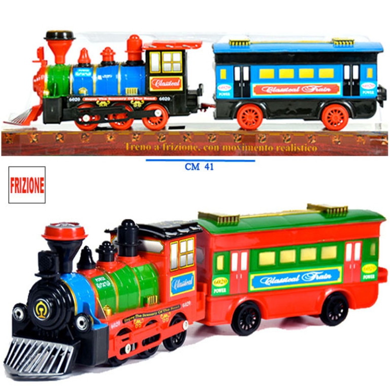 TRENO ANTICO A FRIZIONE