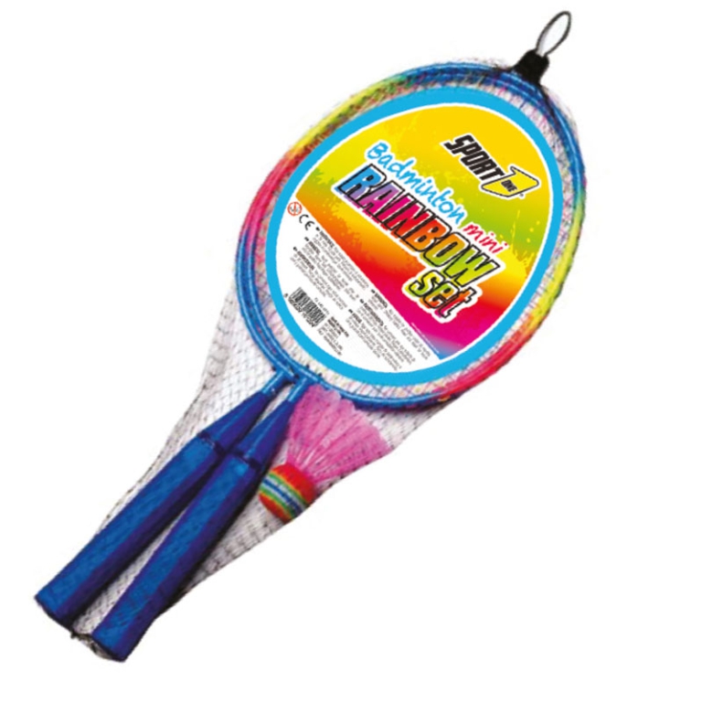 RACCHETTE BADMINTON SET MINI RAINBOW