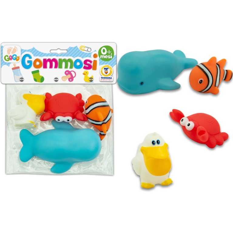 GOMMOSI ANIMALI MARINI