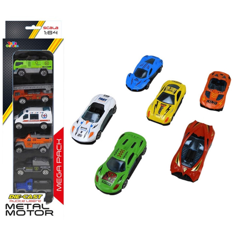 CONFEZIONE 6 AUTO DIE CAST