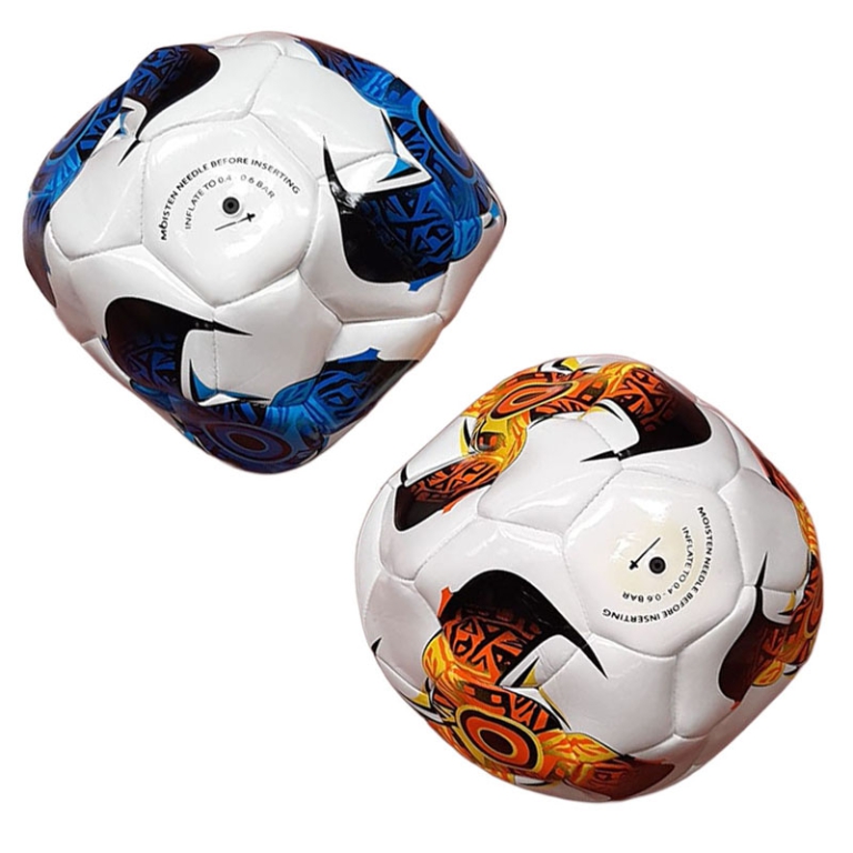 PALLONE CALCIO CUOIO AZTEC SGONFIO
