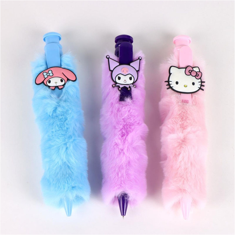 PENNA PELOSA HELLO KITTY 12PZ EXPO 2