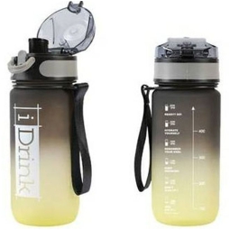 BORRACCIA TRITAN NERA E GIALLA 500ML