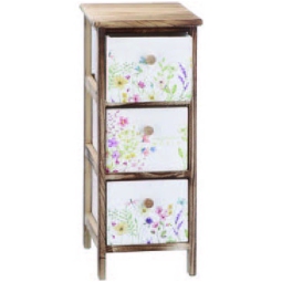 MOBILETTO 26X32H63CM LEGNO 3 CASSETTI