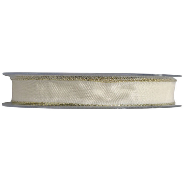 NASTRO TESSUTO 15MMX25MT CREMA ORO