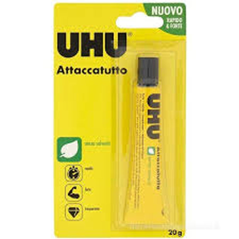ATTACCATUTTO UHU 20ML 10PZ