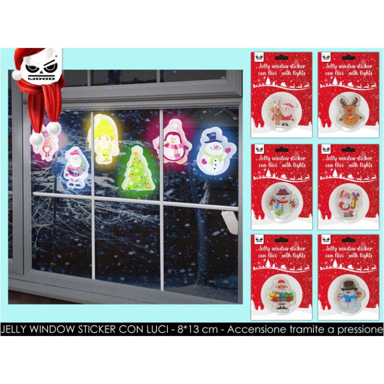 APPLICAZIONE FINESTRA CONLUCE 8X13CM SOGGETTI ASSORTITI